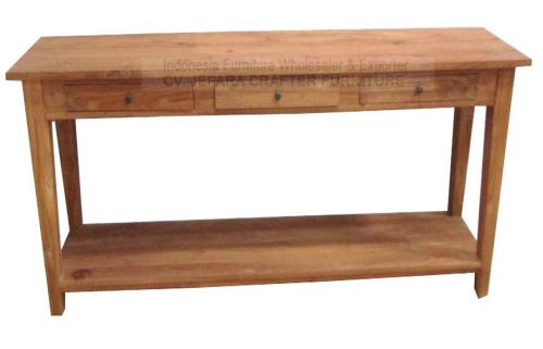 BIG CONSOLE TABLE 3 DRAWER JFWCT-021